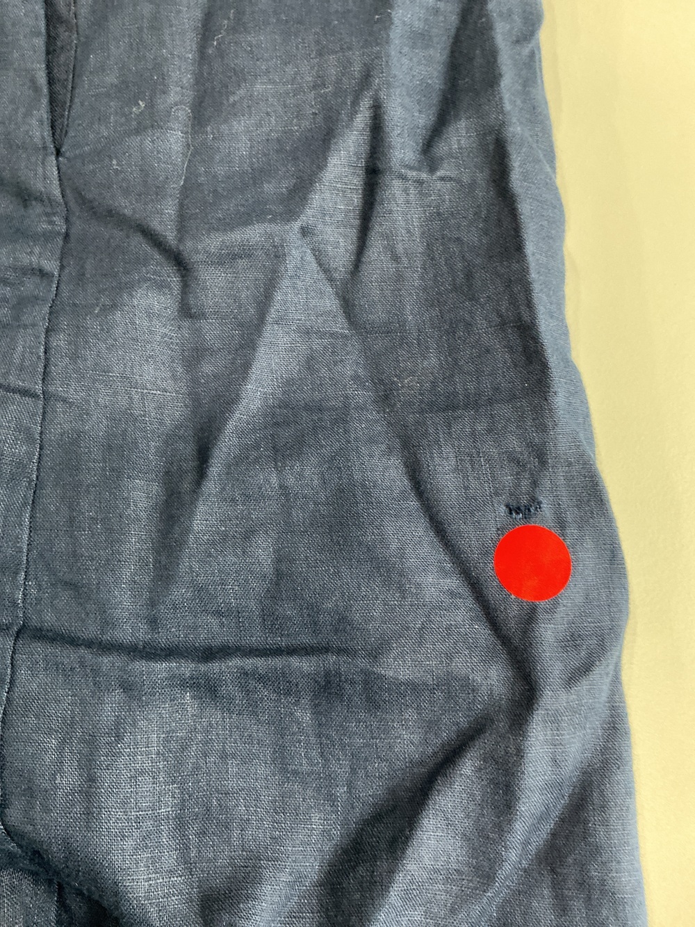 100% European Linen Tank Mini Dress - Picture 3 of 3